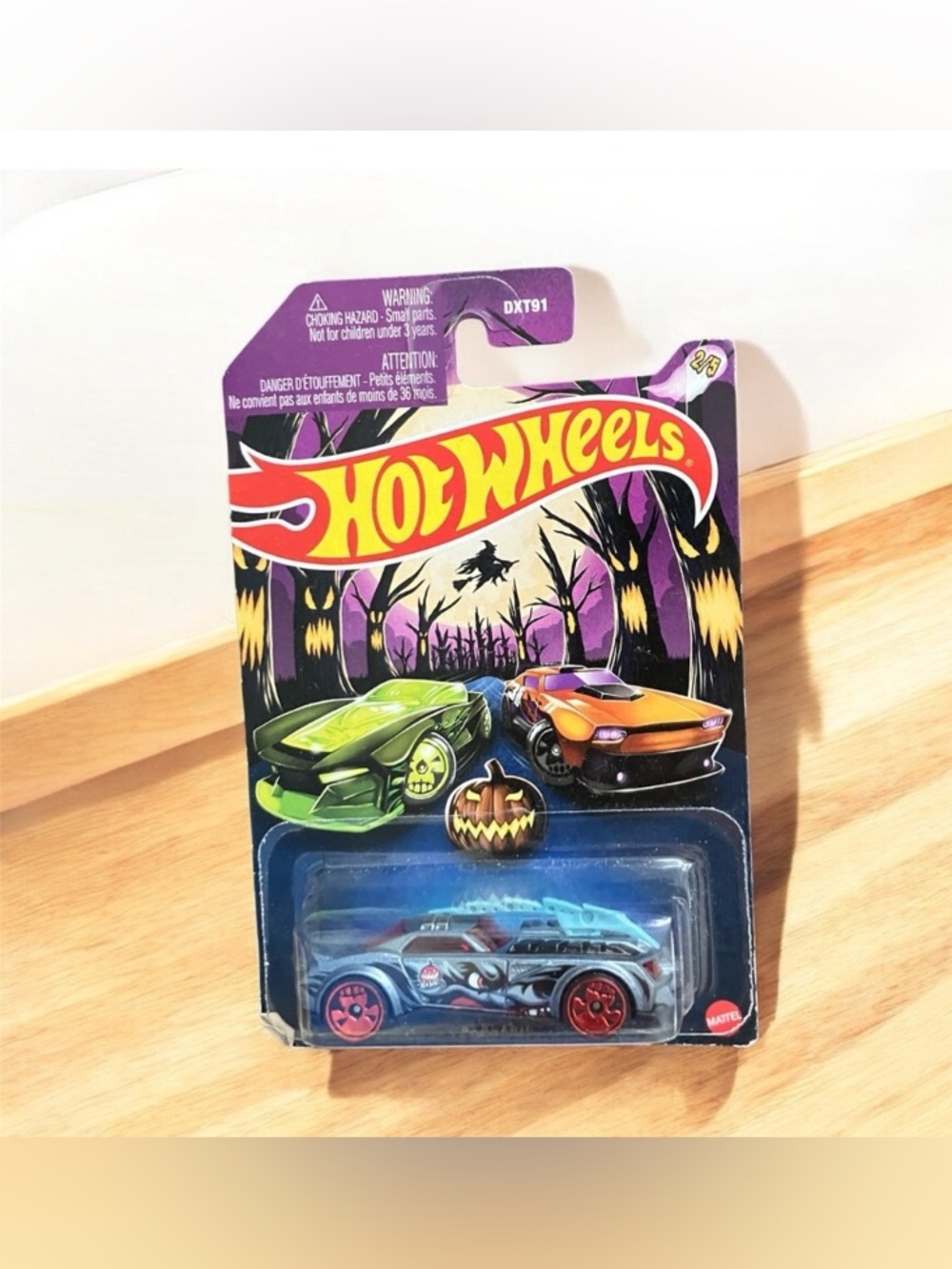 NEW 2023 Mattel Hot Wheels 2/5 Barbaric DXT91 Limited Edition Car Halloween